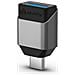 Ulcamn-sgr Cavo Di Interfaccia E Adattatore Usb C Usb A Grigio (ultra Mini Usb-c To Usb-a Adapter)  - Foto miniatura 3