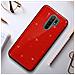 Cover Xiaomi Redmi 9 Semi-rigida Con Paillette Amovibili Rosso - Foto miniatura 5