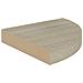 Scaffale Angolare A Parete Rovere 25x25x3,8 Cm In Mdf - Foto miniatura 4