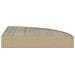 Scaffale Angolare A Parete Rovere 25x25x3,8 Cm In Mdf - Foto miniatura 5