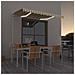 Tenda Automatica Sensore Vento e LED 350x250 cm Gialla Bianca - Foto miniatura 4