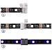 20 Pack 4-pin Rgb Pbc Connettore Led Light Strip 10mm Gapless Striscia A Striscia Adattatore Senza Saldatura Per Smd 5050 Led Multicolore - Foto miniatura 3