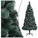 Albero Di Natale Artificiale Con Supporto Verde 150 Cm Pet - Foto miniatura 2