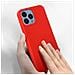 Cover Per Iphone 13 Pro Max In Silicone Semi-rigido Soft-touch Rossa - Foto miniatura 2