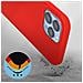 Cover Per Iphone 13 Pro Max In Silicone Semi-rigido Soft-touch Rossa - Foto miniatura 3