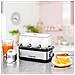 ER 300 Pentolino per uova 3 uovo /uova 300 W Acciaio inox, Trasparente - Foto miniatura 2