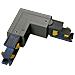 Link Trimless L-connector Left Dali 1-10v Bk Lampada - 246598 - Foto miniatura 1