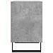 Comodini 2 Pz Grigio Cemento 40x30x50 Cm In Legno Multistrato - Foto miniatura 5