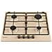 Piano Cottura TH 642 /I (AV) a Gas 4 Fuochi Gas Colore Avena - Foto miniatura 2