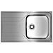 Lavello A Una Vasca Teka Universe 50 T-xp 1c 1e Acciaio - Foto miniatura 2