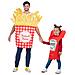 Costume Per Adulti My Other Me Taglia Unica Patate Fritte Ketchup - Foto miniatura 1