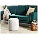 Pouf Contenitore Maryland Bouclé Bianco Sporco - Foto miniatura 1
