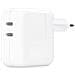 Caricatore 35W DoppiaUSB-C iPhone iPad Watch MW2K3ZM /A - Foto miniatura 1