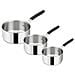 Serie Di 3 Pentole In Acciaio Inox 16/18/20cm - 12896600003 - Foto miniatura 1