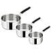 Serie Di 3 Pentole In Acciaio Inox 16/18/20cm - 12896600003 - Foto miniatura 2