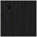 Giroletto Bambini con Cassetti Nero 80x200cm Massello di Pino - Foto miniatura 9