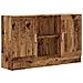 Credenza Legno Antico 120x30,5x70 Cm In Truciolato - Foto miniatura 2