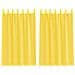 Tende In Voile Con Passanti 2 Pz Giallo 140x175 Cm - Foto miniatura 1