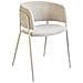 Set Di 2 Sedie Da Pranzo Springer Ciniglia Beige Chiaro - Foto miniatura 5