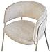 Set Di 2 Sedie Da Pranzo Springer Ciniglia Beige Chiaro - Foto miniatura 6