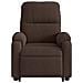 Poltrona Alzapersona Reclinabile Elettrica Marrone Microfibra - Foto miniatura 8
