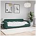 Letto da Giorno Verde Scuro 80x200 cm in Velluto - Foto miniatura 2
