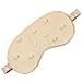 Mascherina Per Dormire Pearl Plush - Blocca La Luce Per Un Sonno Riposante Gold - Foto miniatura 3