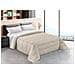 Trapunta Piumone Letto Invernale Imbottita 300gr Scaldanotti Vienna 1 Piazza Beige - Foto miniatura 1