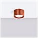 Lampada Da Soffitto Aura 1 Rosso Ocra Gx53 Sl. 1802 - Minimalist Lampada A Soffitto Ocra Rossa 6x10x10 Cm - Foto miniatura 4