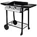 Griglia a Gas Pampluna 2 Bruciatori Potenza 5,3 kW Colore Nero /Inox - Foto miniatura 3