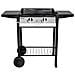 Griglia a Gas Pampluna 2 Bruciatori Potenza 5,3 kW Colore Nero /Inox - Foto miniatura 4