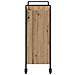 Carrello da Cucina rovere artigianale 70 x 30 x 82 cm - Foto miniatura 7