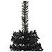 Alberi di Natale artificiali Nero 180 cm PVC - Foto miniatura 5