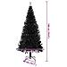 Alberi di Natale artificiali Nero 180 cm PVC - Foto miniatura 9