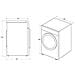 Lavatrice A Carica Frontale Da 10 Kg, 1400 Giri /min - Hw100b14959u1fr - Foto miniatura 6