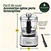 ECH4E tritaverdure elettrico 0,9 L Nero, Grigio - Foto miniatura 5