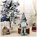 Statuetta Di Gnomo Natalizio - Ornamento Festivo Di Natale In Maglia Verde Con Gambe Lunghe In Stile Rudolph - Foto miniatura 6