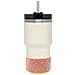 Manicotto In Silicone Champagne Oro Glitter/diamante Per Bicchieri Termici Da 12oz-40oz - Foto miniatura 4