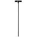 Lampada Da Soffitto In Rattan Marrone D50x32h Cm - Foto miniatura 5