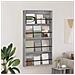 Scaffale per riviste 2 pcs Grigio Sonoma 80 x 12 x 70 cm - Foto miniatura 2