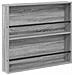 Scaffale per riviste 2 pcs Grigio Sonoma 80 x 12 x 70 cm - Foto miniatura 5