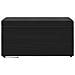 Pouf Nero 81 x 41 x 40 cm Velluto e Legno Ingegnerizzato - Foto miniatura 4