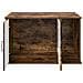 Casa per Gatti Rovere fumé 85 x 55 x 50 cm Legno multistrato - Foto miniatura 5