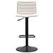 Set Di 2 Sgabelli Alti Vkh444-bianco-metallo-43x49,5x85,5 Cm - Foto miniatura 2