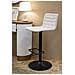 Set Di 2 Sgabelli Alti Vkh444-bianco-metallo-43x49,5x85,5 Cm - Foto miniatura 8