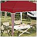 Tenda per feste a pop-up 288 x 288 x 245 cm Borgogna - Foto miniatura 4