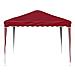 Tenda per feste a pop-up 288 x 288 x 245 cm Borgogna - Foto miniatura 6