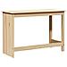 Scrivania Marrone 112 x 50 x 75 cm Legno di Pino Massello - Foto miniatura 6