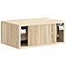 Mobiletto da notte a muro Rovere Sonoma 49 x 34,5 x 20 cm - Foto miniatura 6