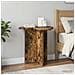 Tavolo laterale Rovere Fumo Ø 39 x 38 cm Legno ingegnerizzato - Foto miniatura 2